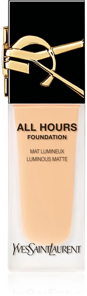Yves Saint Laurent All Hours Luminous Matte Foundation SPF 39 makiažo pagrindas, atspalvis LC3, 25 ml