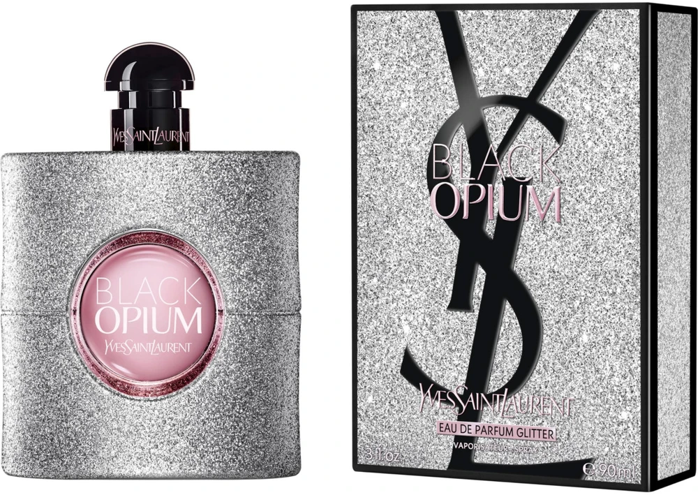 Yves Saint Laurent YSL Juodas Opium Glitter EDP parfumuotas vanduo moterims, 30 ml