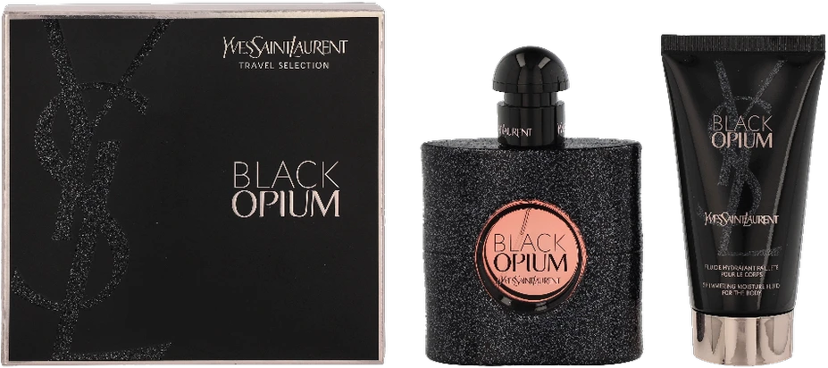 Yves Saint Laurent YSL Juodas Opium rinkinys moterims, 100 ml