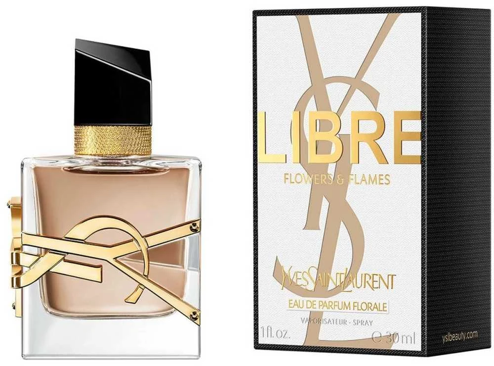 Yves Saint Laurent YSL Libre Flowers & Flames EDP parfumuotas vanduo moterims, 30 ml