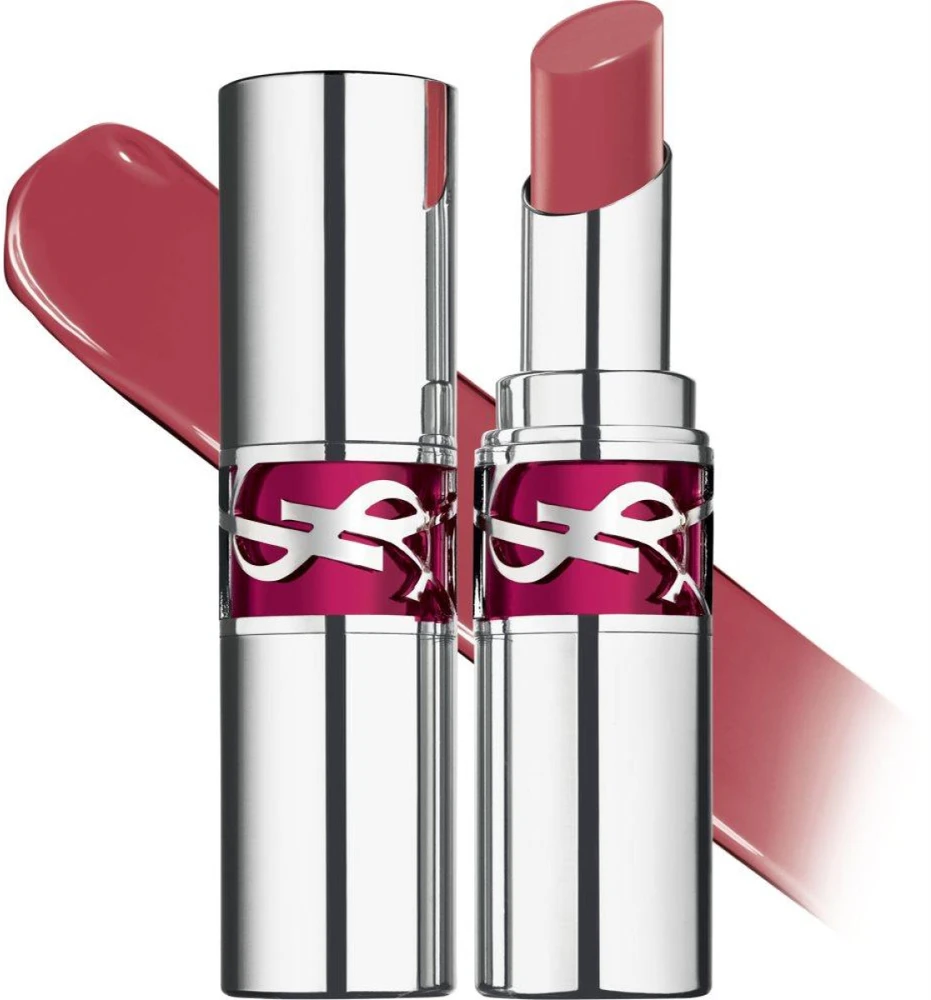 Yves Saint Laurent Candy Glaze Lip Gloss Stick Lūpų balzamas ir blizgis viename, 3.2 g | spalva: 5 Pink Satisfaction
