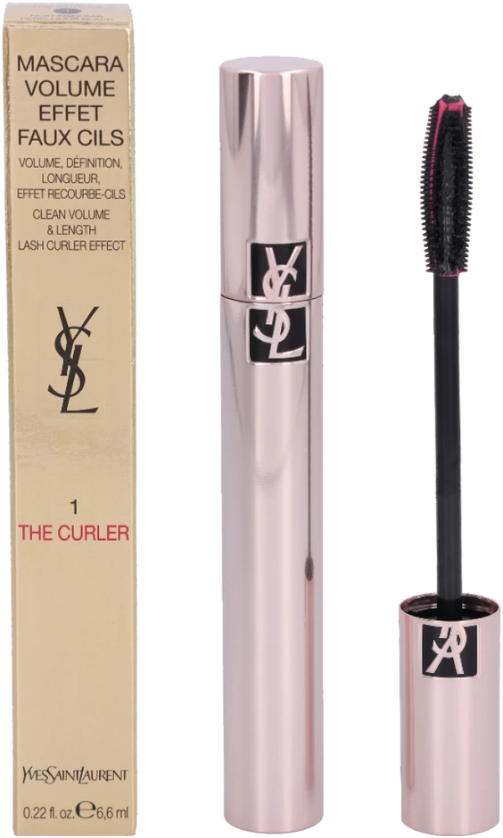 Yves Saint Laurent YSL Volume Effet Faux Cils The Curler Blakstienų tušas, 6.6 ml | Spalva: Rebellious Black