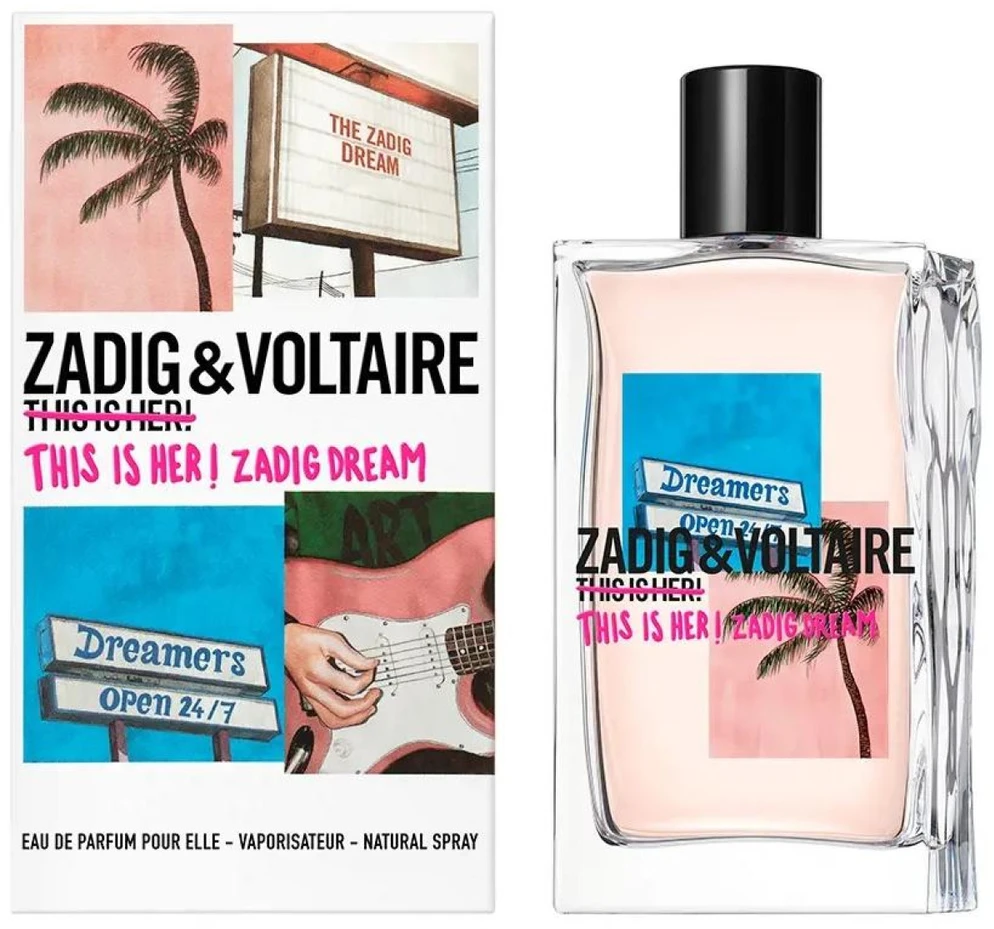 Zadig & Voltaire This Is Her Dream EDP parfumuotas vanduo moterims, 50 ml