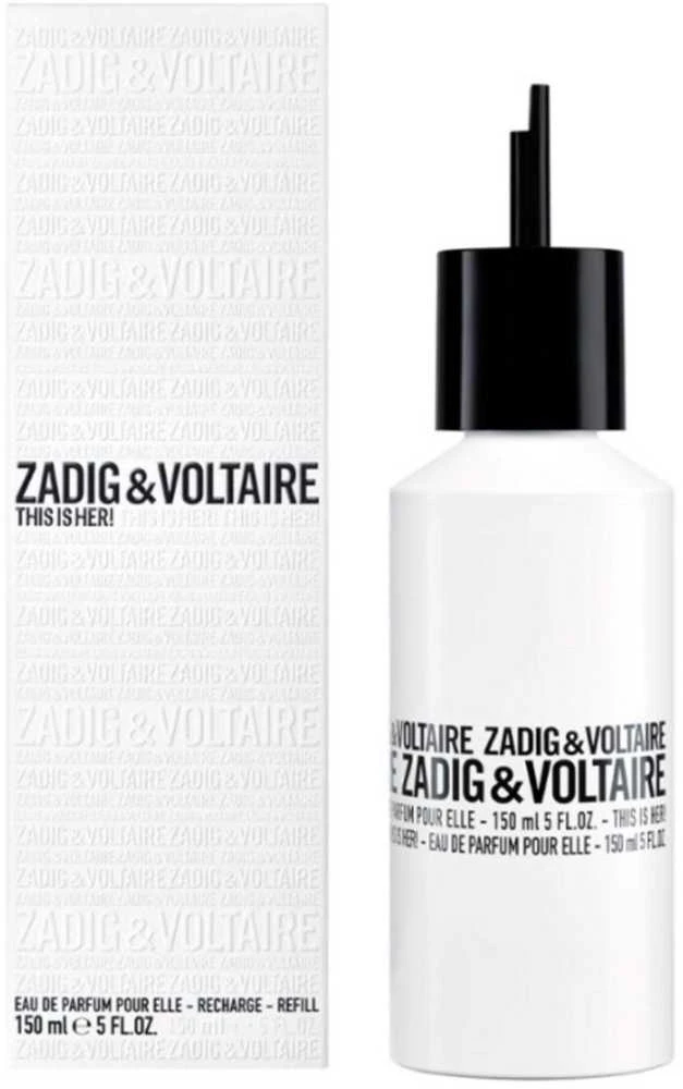 Zadig & Voltaire This is Her! Refill EDP parfumuotas vanduo moterims, 150 ml