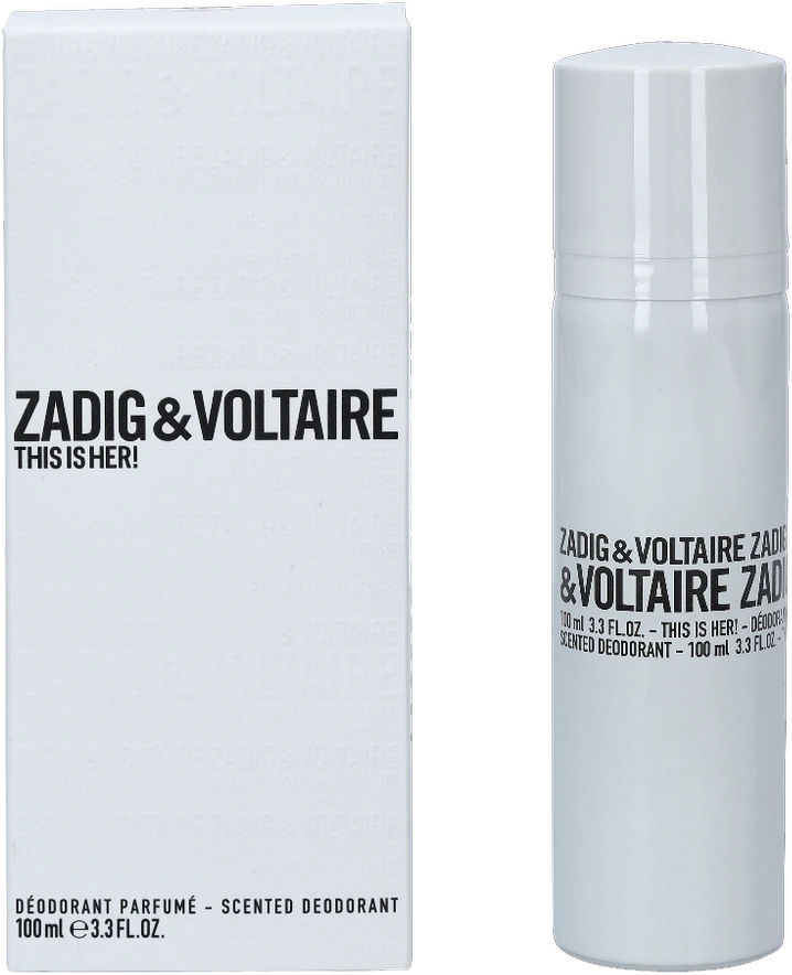 Zadig & Voltaire This Is Her! Scented Deo Purškiklis moterims, 100 ml