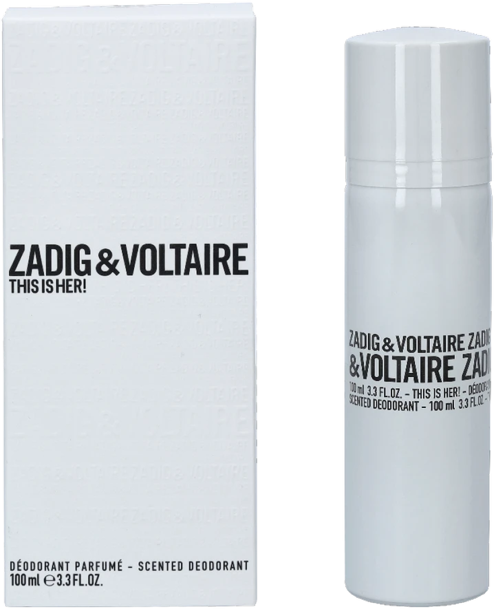 Zadig & Voltaire This Is Her! Scented Deo Purškiklis moterims, 100 ml