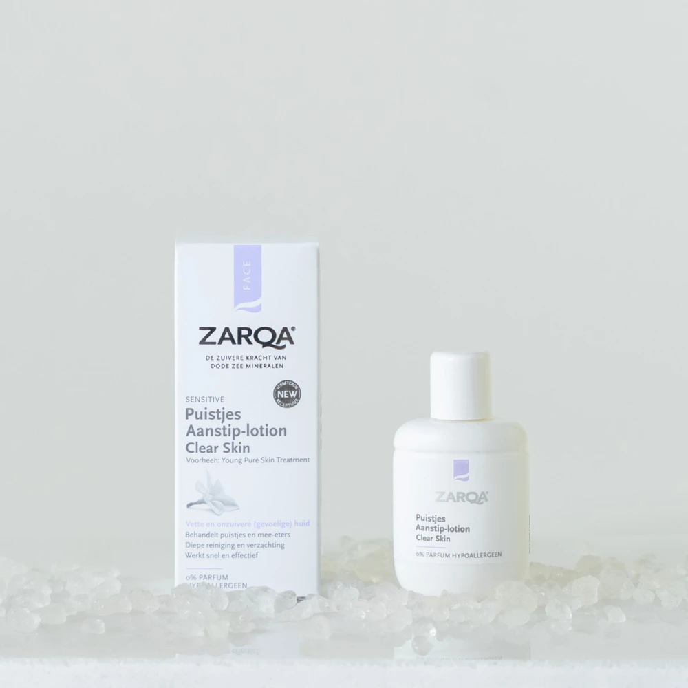 Zarqa Clear Skin taškinis losjonas į aknę linkusios odos intensyviai priežiūrai, 20 ml