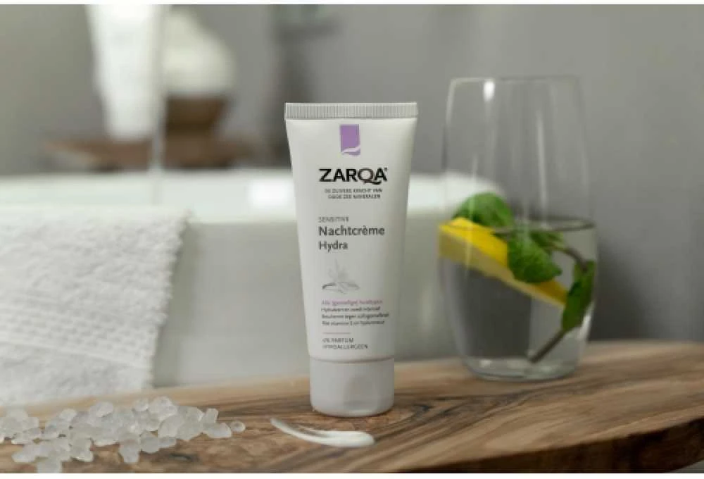 Zarqa Drėkinamasis naktinis veido kremas, 50 ml