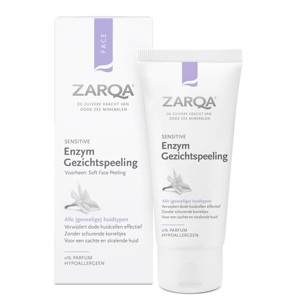 Zarqa enziminis švelnus veido pilingas, 50 ml