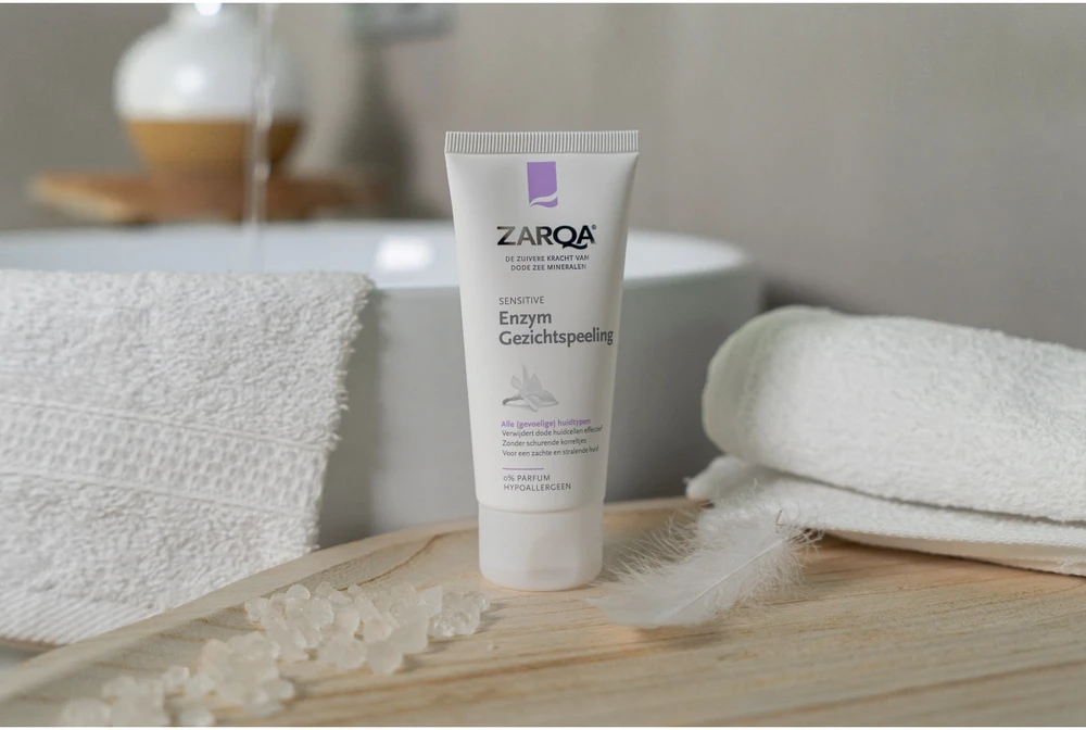 Zarqa enziminis švelnus veido pilingas, 50 ml