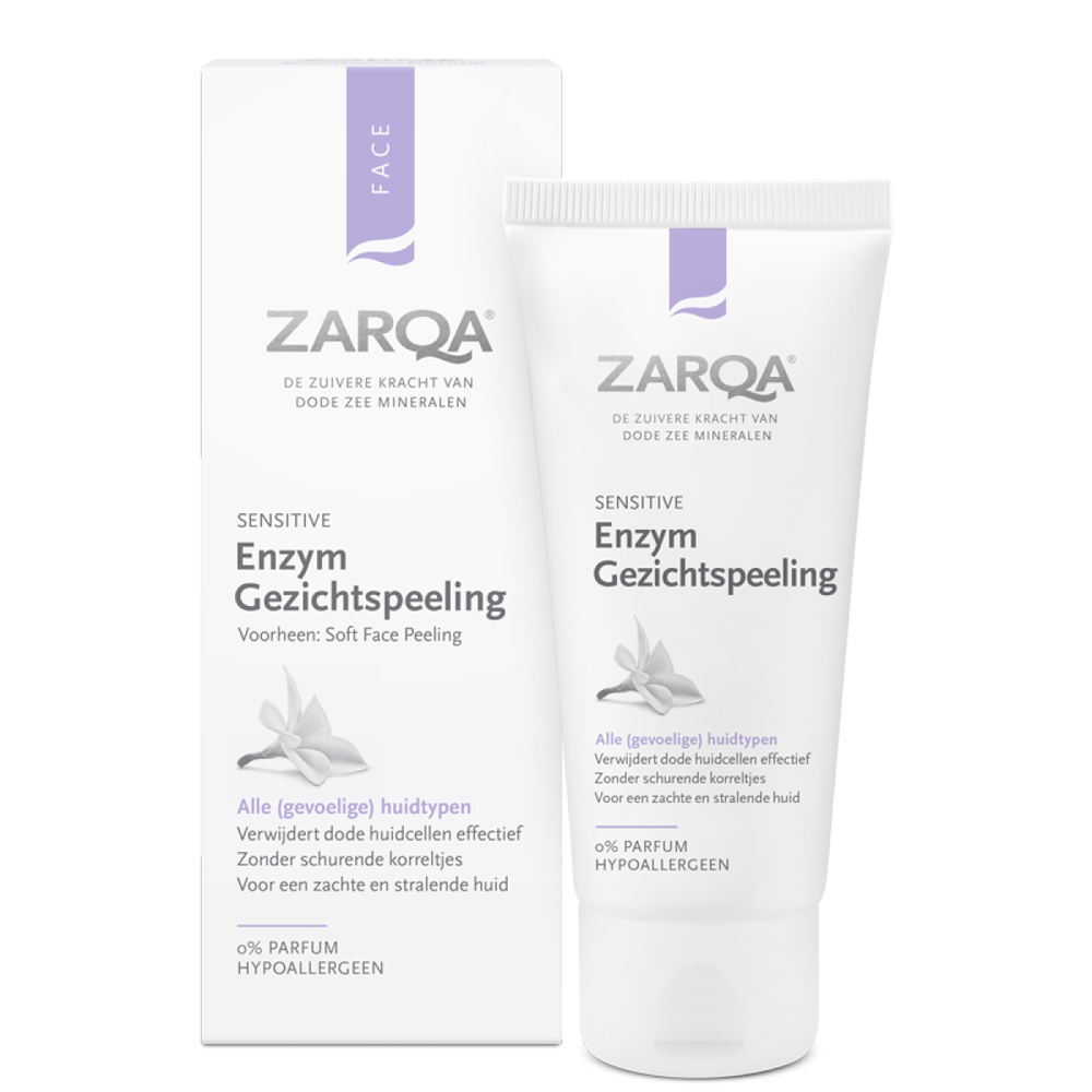 Zarqa enziminis švelnus veido pilingas, 50 ml