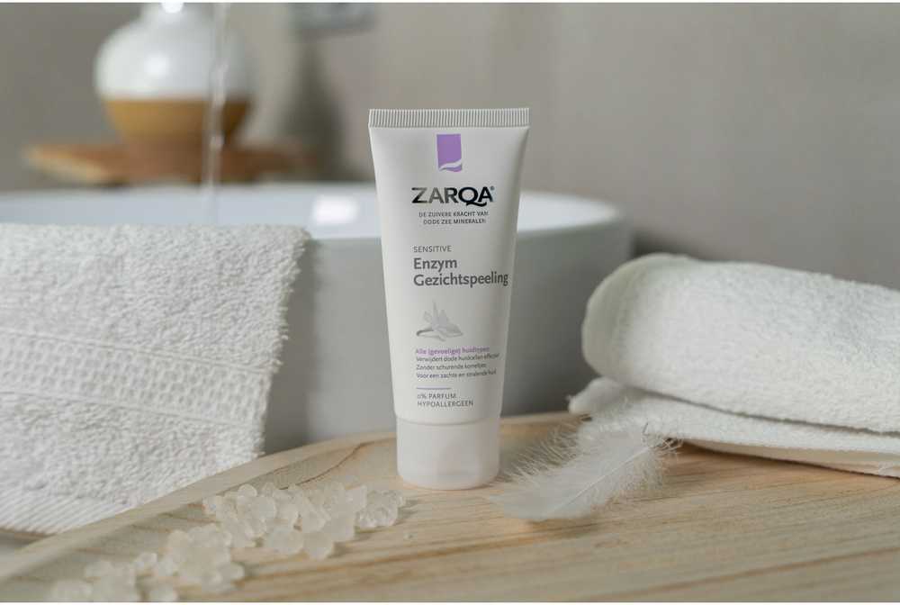 Zarqa enziminis švelnus veido pilingas, 50 ml