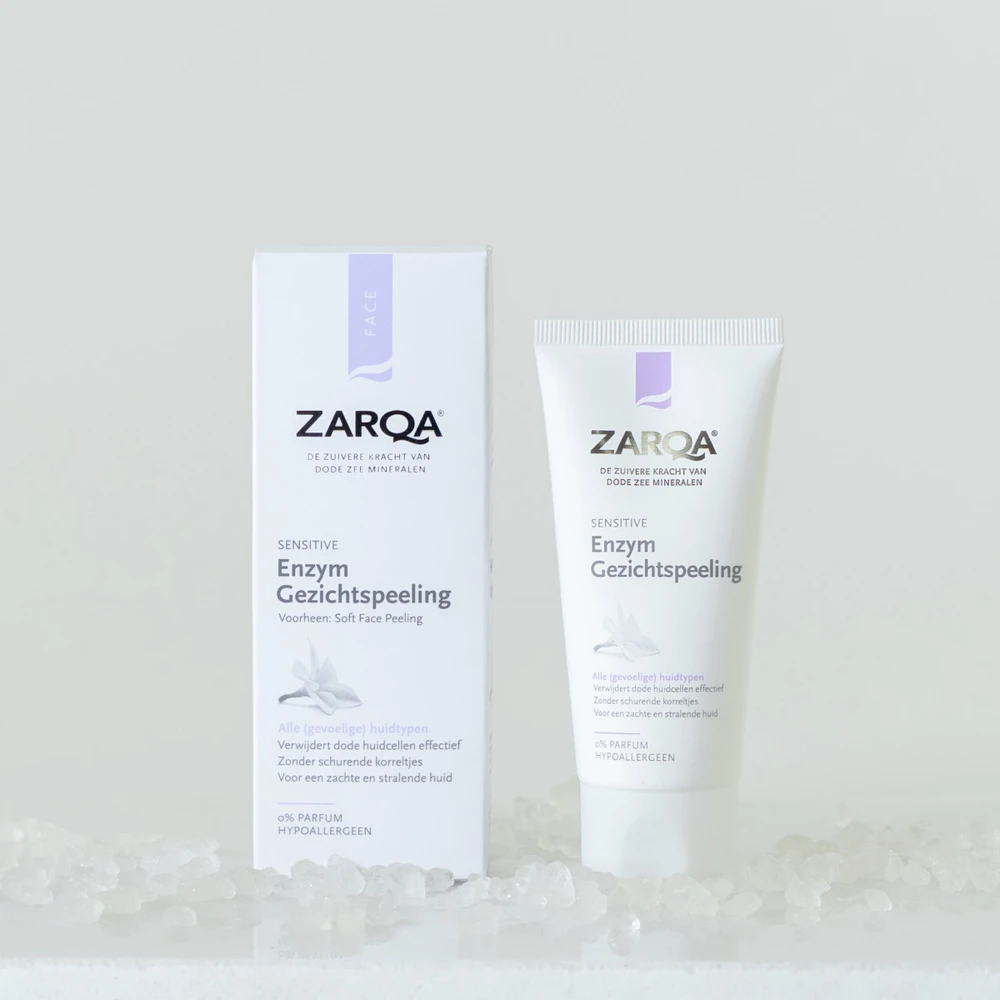 Zarqa enziminis švelnus veido pilingas, 50 ml