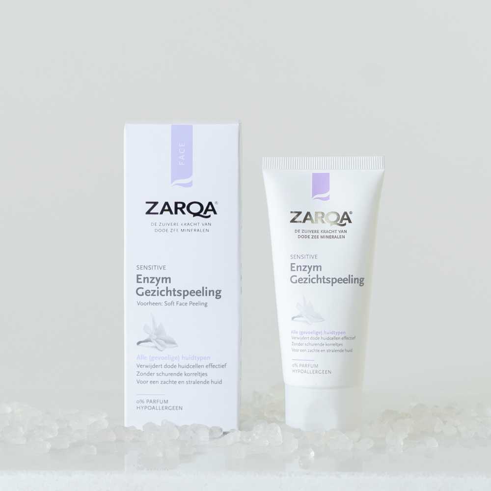 Zarqa enziminis švelnus veido pilingas, 50 ml