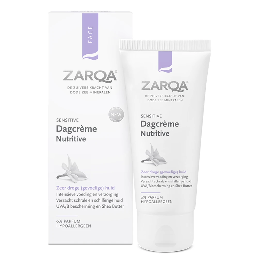 Zarqa Maitinamasis dieninis veido kremas, 50 ml
