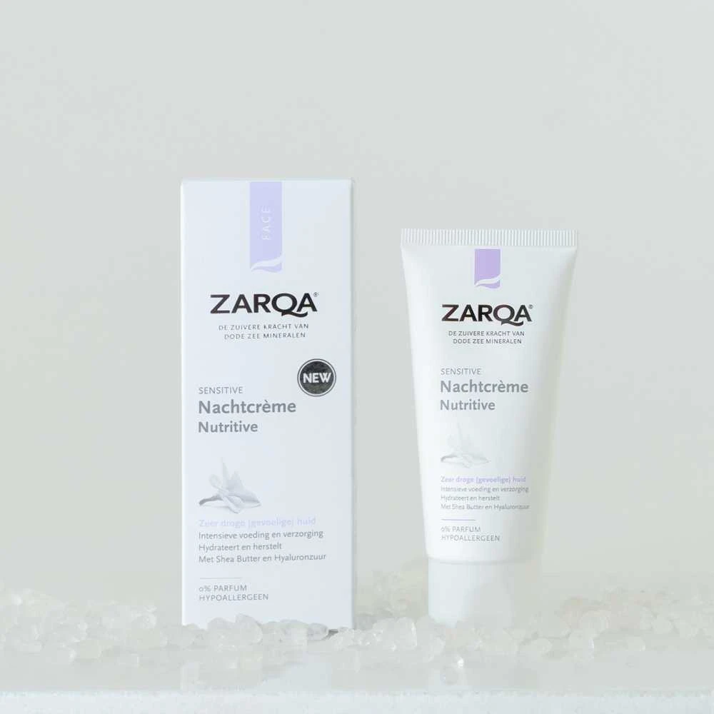 Zarqa Maitinamasis naktinis veido kremas, 50 ml