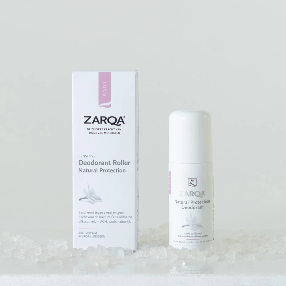 Zarqa Natūralus apsauginis rutulinis dezodorantas, 50 ml
