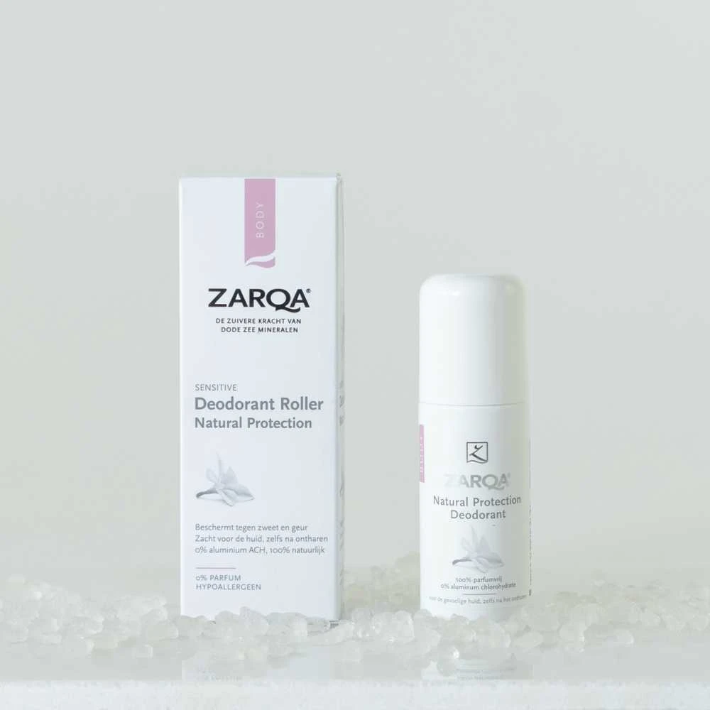 Zarqa Natūralus apsauginis rutulinis dezodorantas, 50 ml