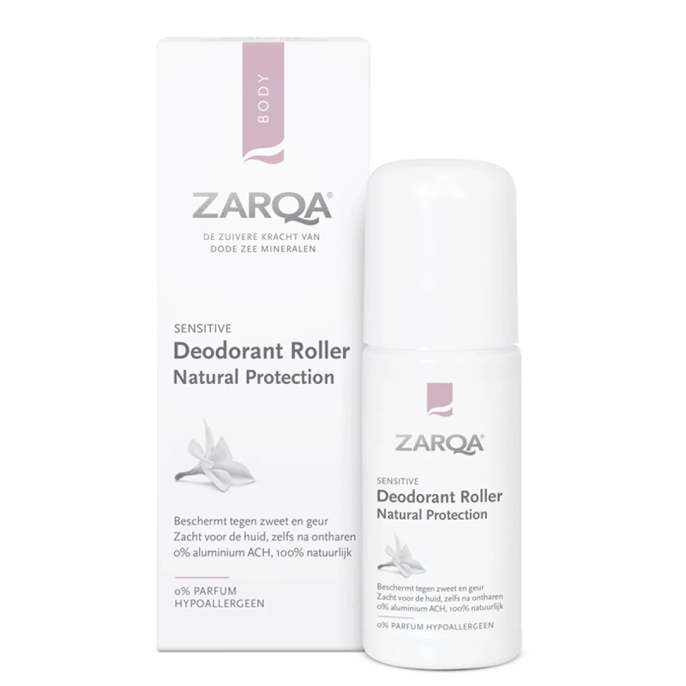 Zarqa Natūralus apsauginis rutulinis dezodorantas, 50 ml
