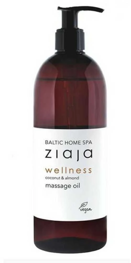 "Ziaja Baltic Home Spa Wellness" migdolų ir kokosų masažo aliejus 490ml