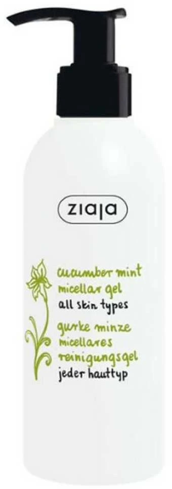 "Ziaja" agurkų ir mėtų micelinis valomasis gelis 200 ml