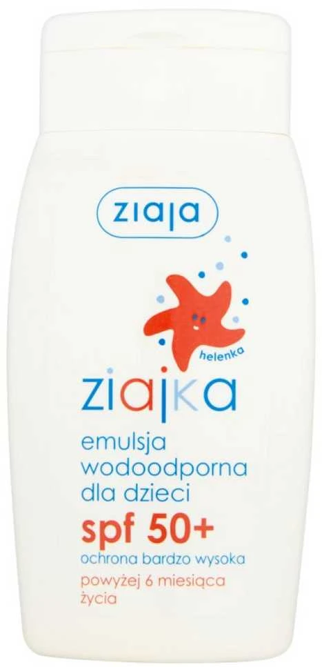 Ziaja Ziajka SPF 50+ Apsauginis losjonas vaikams nuo saulės, 125 ml