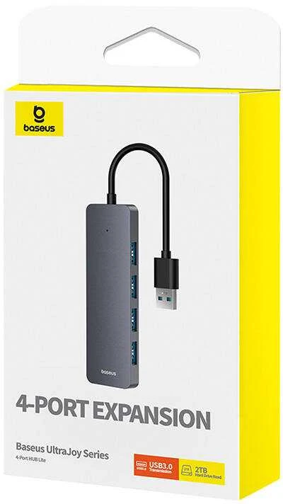 Baseus UltraJoy Lite USB šakotuvas pakuotėje