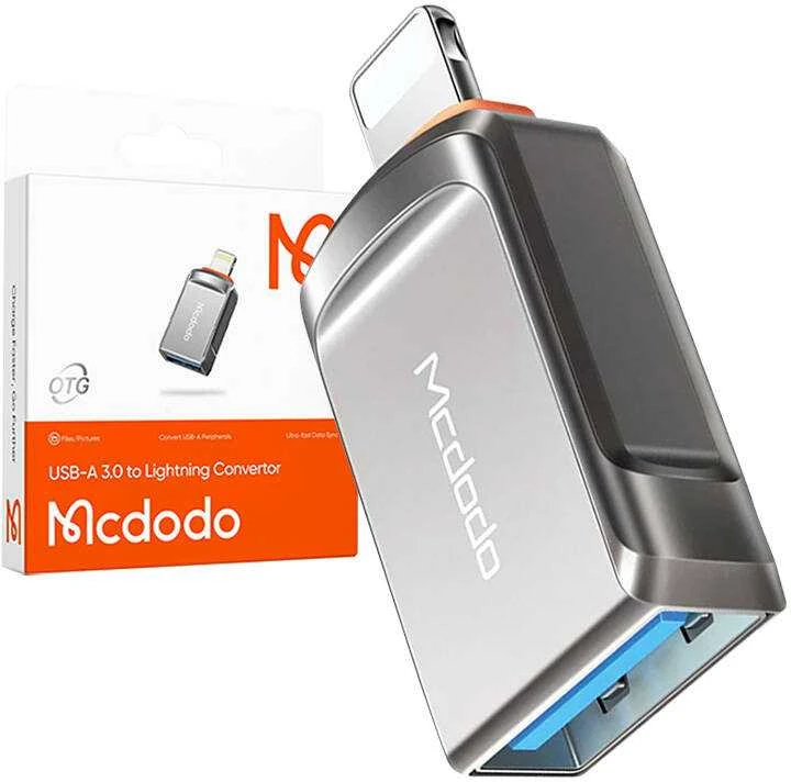 USB 3.0 į Lightning adapteris, Mcdodo OT-8600 - juodas