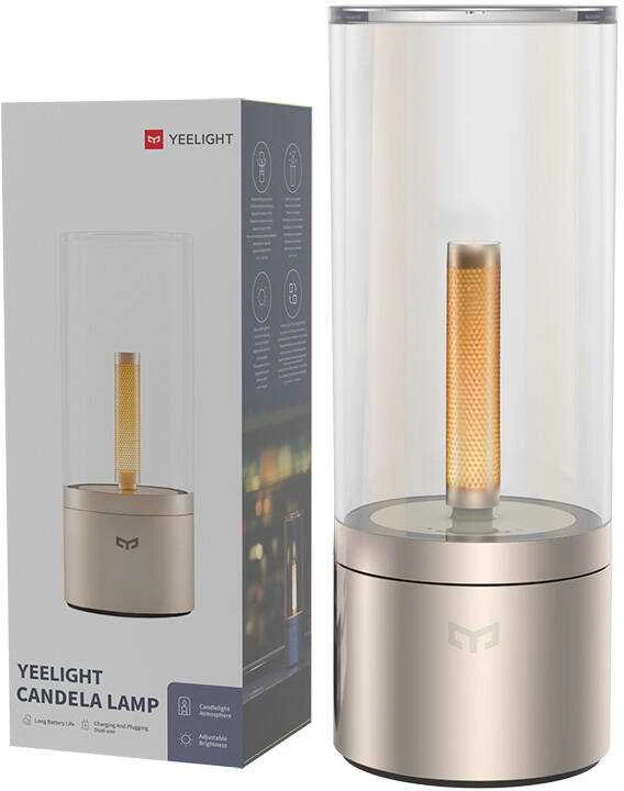 Lubinis šviestuvas „Yeelight Candela“ aplinkos lempa 6,5 W 1600 K žvakė 5 V