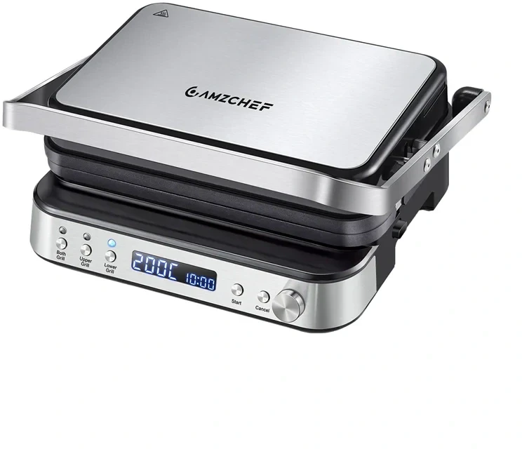 Skrudintuvas AMZCHEF CE-LS-GC02C-H-WP Electric Grilis