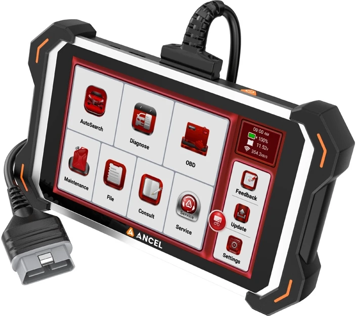 Automobilių diagnostikos skaitytuvas - ANCEL DS600 BT 8 colių 4 GB/64 GB