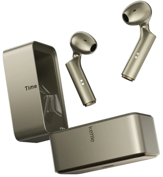 Ausinės TimeKettle W4 Plus TWS Translation Earbuds (Auksinė)