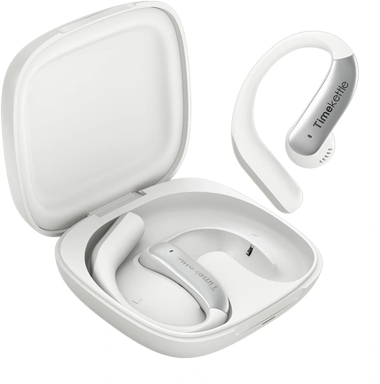 Ausinės Translator Earbuds TimeKettle LiveTalk (Sidabrinis)