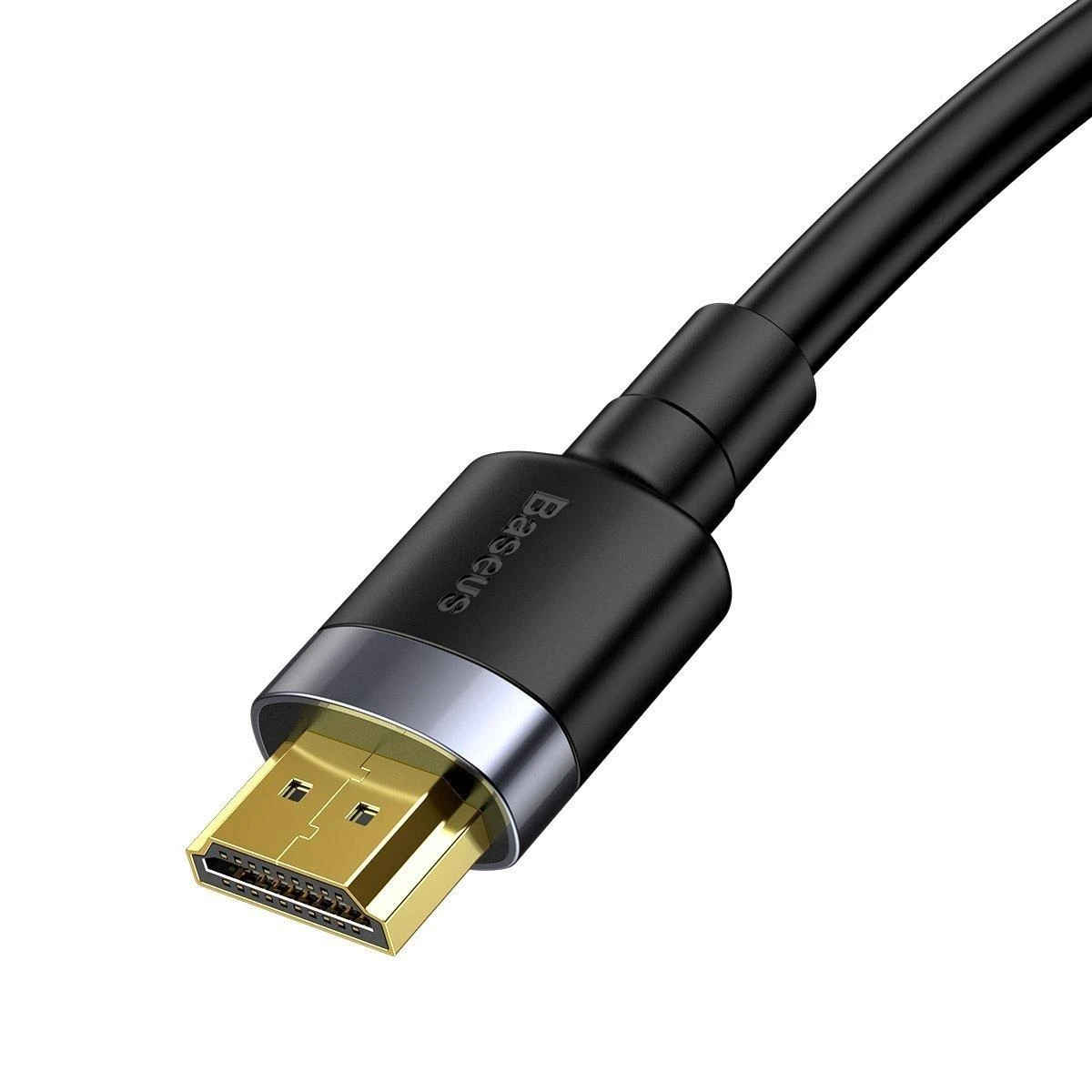 Kabelis Baseus Cafule 4K HDMI - HDMI 3m Juodas
