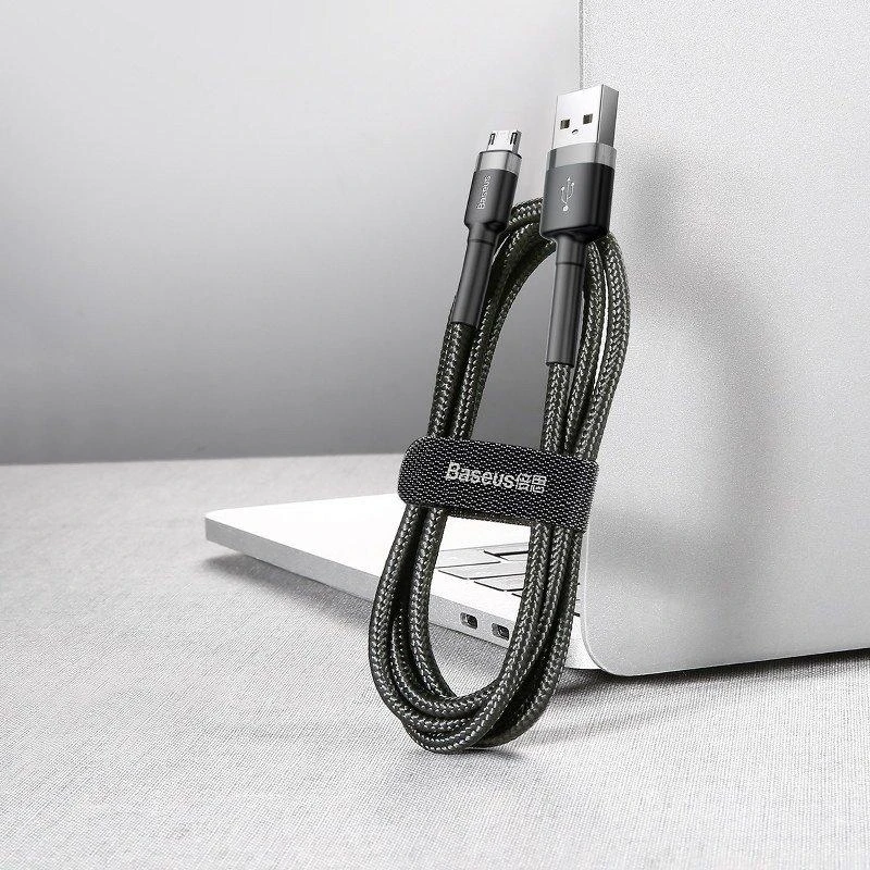 Baseus USB MicroUSB pakrovimo laidas | 2,0A/3m