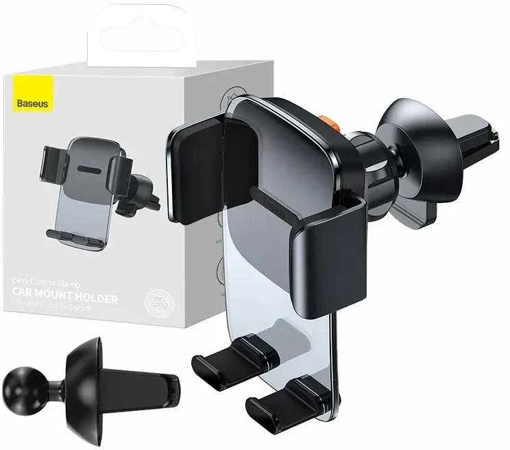 Baseus Easy Control Clamp automobilinis laikiklis - juodas