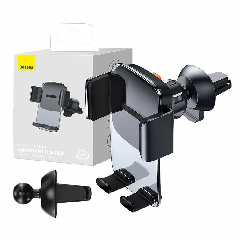 Baseus Easy Control Clamp automobilinis laikiklis - juodas