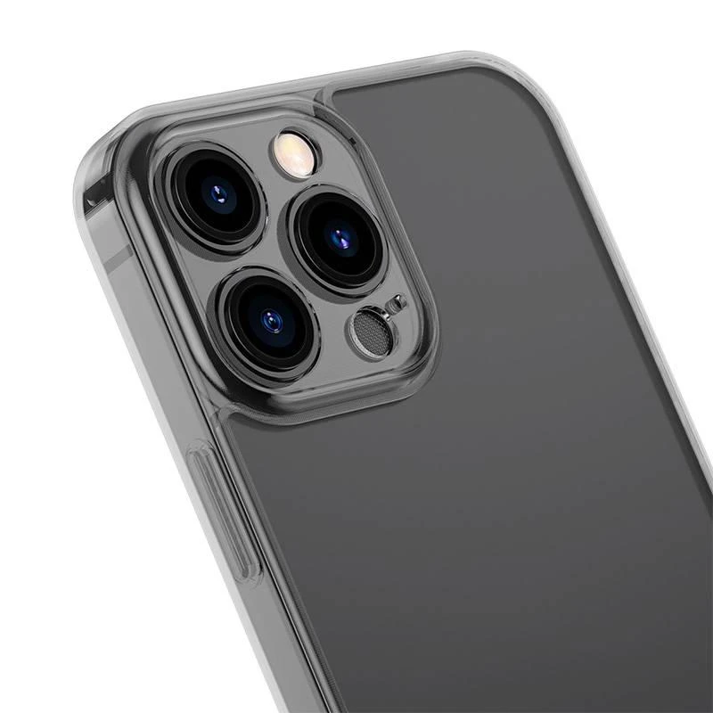 Baseus Crystal serijos dėklas, skirtas iPhone 14 Plus + grūdintas stiklas