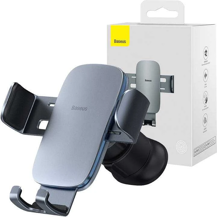 Baseus Automobilinis laikiklis 4.7-6.7" ekranų telefonams, pilkas
