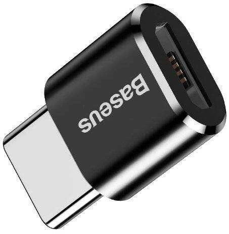Adapteris Baseus USB C kištukas, micro USB B lizdas, OTG funkcija