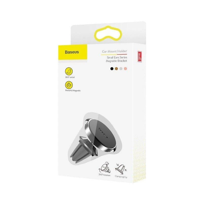 Baseus Kompaktiškas magnetinis automobilinis laikiklis, Juodas (SUER-A01)