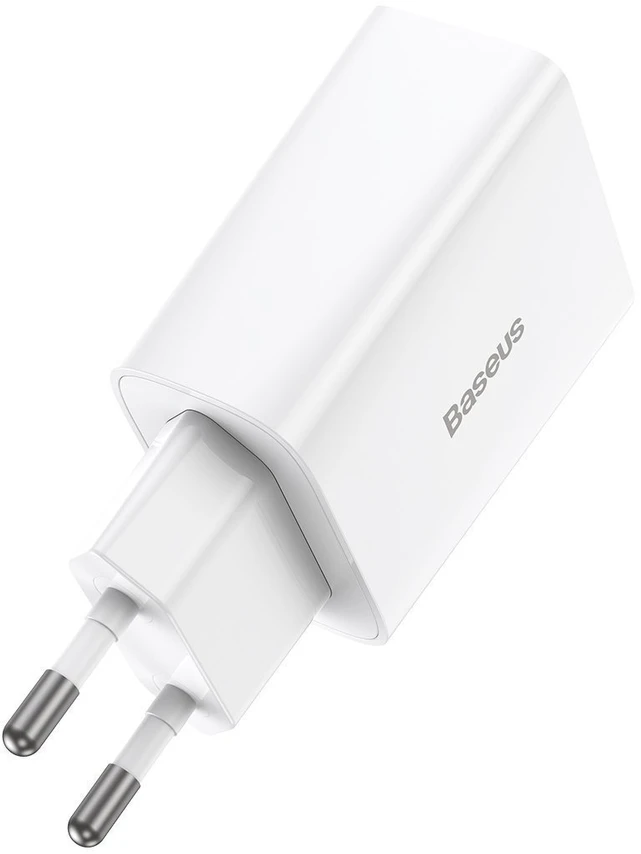 Baseus Speed Mini greitas įkroviklis USB-C PD 3A 20W baltas