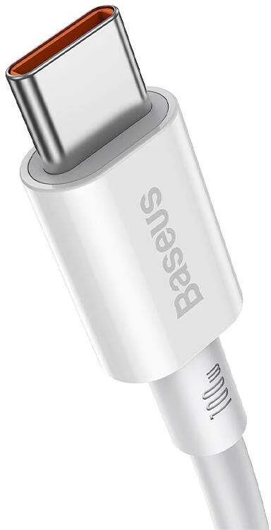 Baseus Superior serijos USB-C – USB-C kabelis 100W 2m baltas