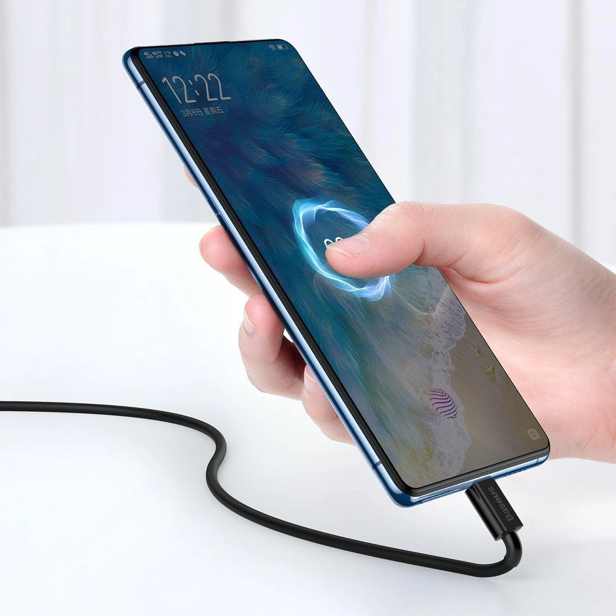USB kabelis Baseus Superior iš USB į microUSB 2A 2.0m juodas CAMYS-A01
