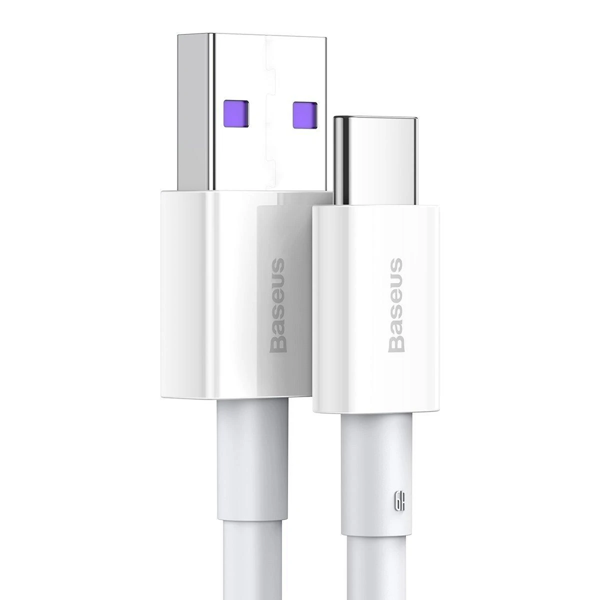 Baseus Superior serijos kabelis USB-C 66W 2m - Baltas