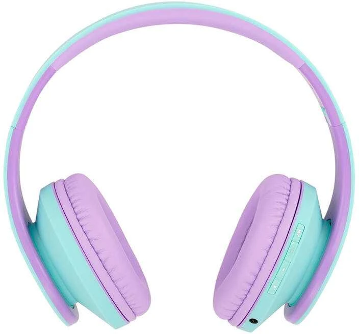 Belaidės ausinės vaikams PowerLocus P2 (mėlynai violetinė)