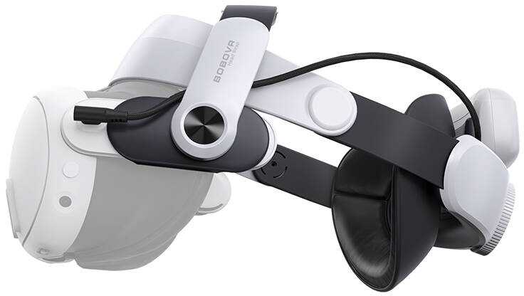 BOBOVR M3 Pro galvos dirželis + akumuliatorius skirtas Oculus Quest 3