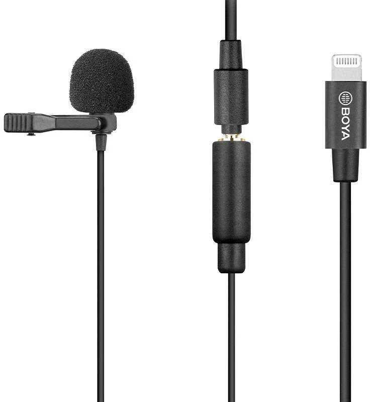 BOYA BY-M2 prisegamas mikrofonas 6m iOS