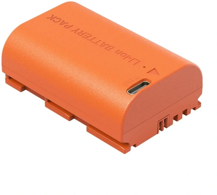 SmallRig 5407 Camera Baterija for Canon LP-E6P Oranžinis