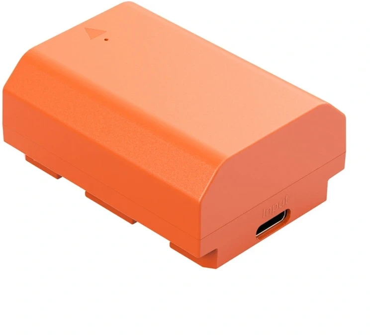 Oranžinis SmallRig 4969 NP-FZ100 USB-C Rechargeable Camera Baterija Oranžinis